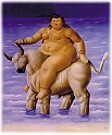 BOTERO FERNANDO (1932) - Ratto di Europa.